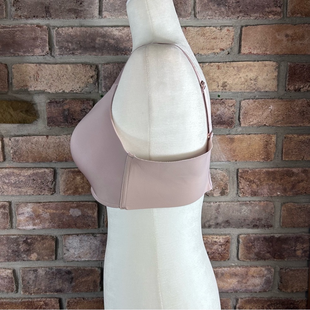MAIDENFORM Wireless Tan T-Shirt Bra with Seamless Molded Cups - Picture 2 of 8